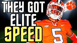 TJ Moore NASTY Route Runner SICK Catches | 5⭐️ Clemson Tigers Wide Receiver Recruit - Highlights