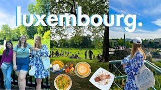 exploring the wealthiest country in the world! | luxembourg summer sun, parks & fun!