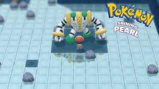 Pokemon Shining Pearl - The Snowpoint Temple & The Colossal Pokemon Regigigas