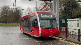 Brand New Irizar Trams on London Bus Route 358 | London’s Most Unique Buses