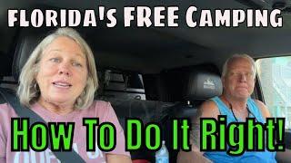 Florida's FREE Camping - How to Do It Right!