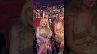 Taylor Swift & Sabrina Carpenter Share a Funny Moment 