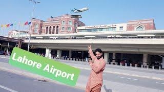 Lahore Airport ka manzer | kashi village vlog ️