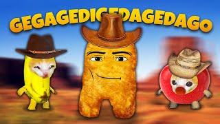 Gegagedigedagedago Nugget & Banana Cat  Baby Banana Cat Compilation | Happy Cat Crying MEME 