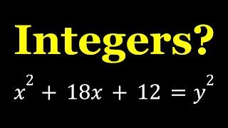 An Equation With Integer Solutions