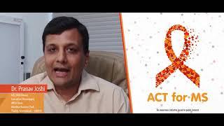 Dr. Pranav Joshi on world multiple sclerosis day 2019