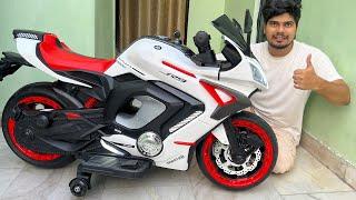 RC Yamaha R9 Bike Unboxing & Testing | Ride on R9 Bike | Shamshad Maker 