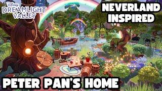 PETER PAN'S HIDEOUT//NEVERLAND INSPIRED SPEED BUILD FLOATING ISLAND DESIGN//DISNEY DREAMLIGHT VALLEY