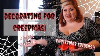 MERRY CREEPMAS! | Decorate with me for Creepmas and Learn about the Christmas Spider?!?