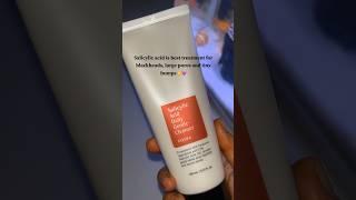 Cosrx salicylic acid daily gentle cleanser️#cosrx #skincare #shorts #ytshorts #koreanskincare