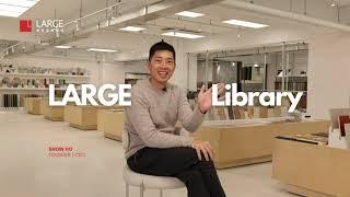 【正式開幕】樂居空間選材：建材圖書館｜設計師專屬工作空間！LARGE Library Grand Opening