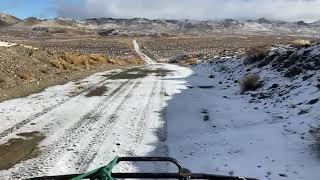 Bombing a hill on an ATV