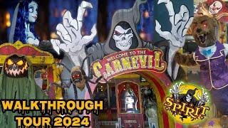 Spirit Halloween 2024 Walktrough/Tour! CARNEVIL Animatronics & More!