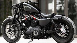 Crazy customized Harley-Davidson Sportster 883