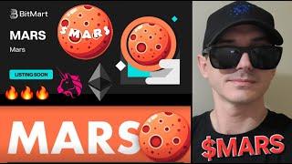 $MARS - MARS TOKEN CRYPTO COIN HOW TO BUY ETHEREUM ETH MEMECOIN LBANK BITMART CEX UNISWAP ELON MUSK