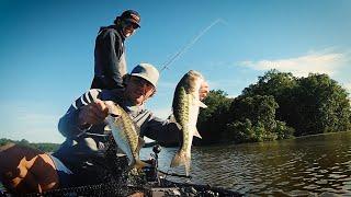 Big Bass catching on Alabama Bass Trail TV - 2024 - 08 - Alabama River - Cooter's Pond