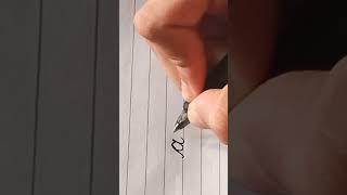 basic fake calligraphy #vandana#calligraphy for beginners