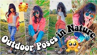 Outdoor Poses for girls | Photoshoot in Nature #Outdoorposes #posesforgirls #naturephotography