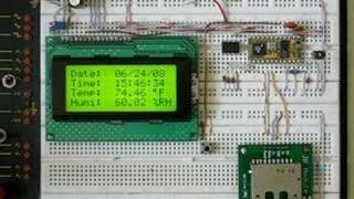 Temperature and Humidity Data Logger Project