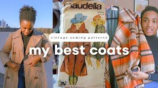 VINTAGE SEWING PATTERN SERIES | Handmade coats and future plans