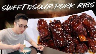 How to make delicious sweet & sour pork ribs at home! Super Easy! | 糖醋排骨