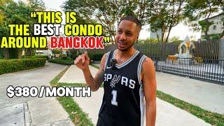 Expat Gives Us a Taste of Life Right Outside Bangkok | His $380/Month Condo Has it All! 