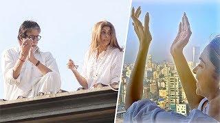 Janta Curfew: Bollywood Celebs CLAP In Their Balconies