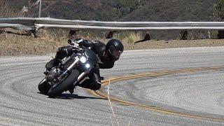 Amazing One Arm Motorcycle Rider - Mulholland Riders