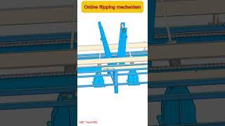 Online flipping mechanism #design #machine #solidwork