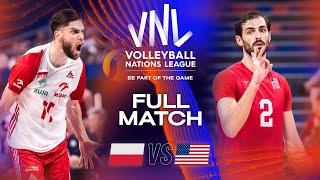 POL  vs  USA - Gold Medal Match | Men's VNL 2023 | Full Match