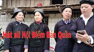 Hát sli hội điểm thôn bản quần xã quang Trung trai gia miễn gái thiện thuật rất hay