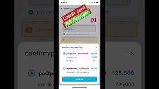 Credit card bill payment #creditcard #creditcardbillpayment #postpecard #postpecard #creative