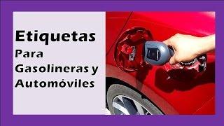 Etiquetas Para Control de Automóviles y Gasolinera con Lector Inalámbrico.