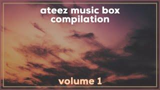 ATEEZ Music Box Compilation | Volume 1 | Sleep Study Lullaby | Soft Playlist