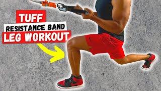 The Ultimate LEG Workout with Resistance Bands | Killer LEG Workout at HOME!