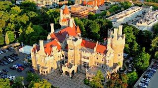 Toronto's Majestic Gothic Revival Castle Walk Tour | Casa Loma 2022