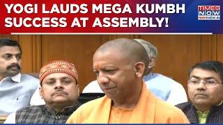 UP CM Yogi Adityanath Hails Historic Maha Kumbh Success, Highlights Achievements In Assembly Address