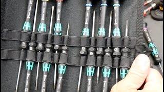 Wera 12 Piece Micro Screwdriver Set: Nice design. Great set. Solid case. Impressive price.