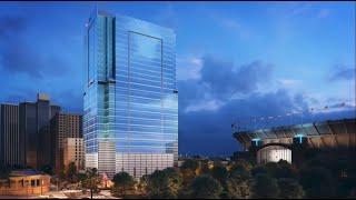 Here's a sneak peak at the newest  Charlotte tower that is being built