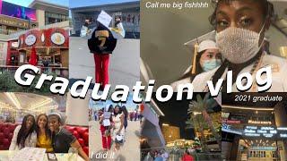 2021 GRADUATION VLOG | watch me walk, eat, zipline | Nia Ayanna TV