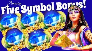 ️ Mistress of Egypt 5 Trigger Bonus !  75 Free Spins ! Live Slots Video 2019