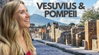 Mount Vesuvius & Pompeii Travel VLOG  Hiking An Active Volcano