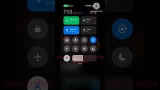 MIUI control centre update #shorts #viral