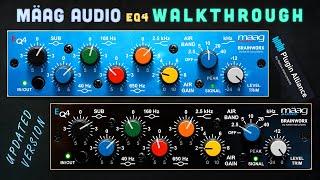 Mixing with the new updated version of Mäag EQ4 || Usage & Sound - Walkthrough (no talking)