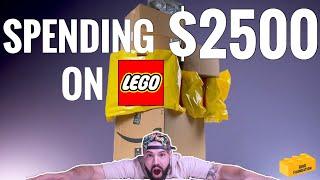 Spending $2500 on LEGO! EPIC LEGO Haul and Mystery Unboxing