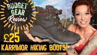 HIKING BOOT REVIEW | Karrimor Mendip hiking boots