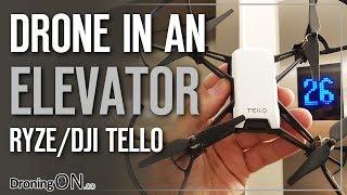 DroningON | Drone In An Elevator/Lift - Ryze/DJI Tello Experiment