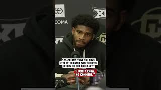 Shedeur after Colorado’s loss to Kansas  (via @BuffsTV)