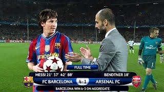 Pep Guardiola will never forget Lionel Messi's performance in this match