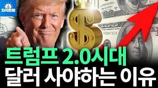 트럼프 2.0 시대, 달러에 투자해야 하는 진짜 이유 (박종훈의 지식한방)